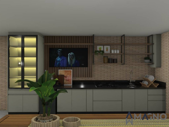 Imagem Casa com 3 Quartos à Venda, 187 m² em Canadá - Cascavel