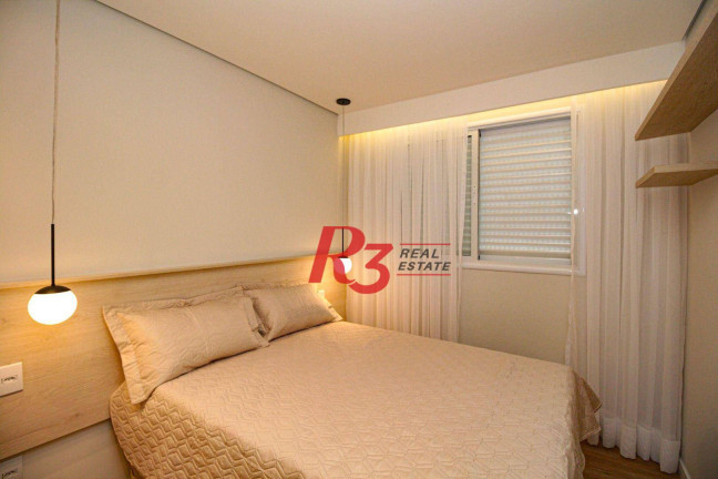 Imagem Apartamento com 1 Quarto à Venda, 41 m² em Aparecida - Santos