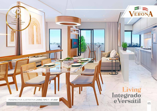 Imagem Apartamento com 2 Quartos à Venda, 47 m² em Saltinho - Paulínia