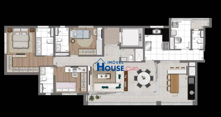 Imagem Apartamento com 3 Quartos à Venda, 133 m² em Jardins - São Paulo Imagem Apartamento com 3 Quartos à Venda, 133 m² em Jardins - São Paulo