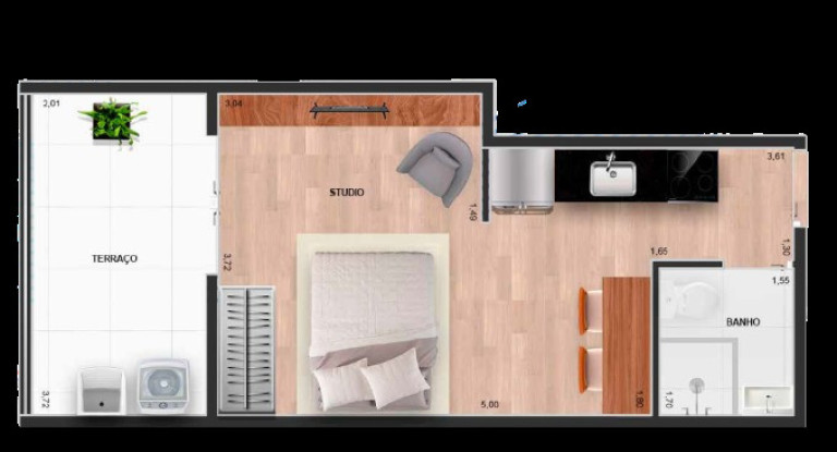 Imagem Apartamento com 2 Quartos à Venda, 42 m² em Vila Ema - São Paulo