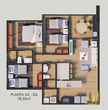 Imagem Apartamento com 2 Quartos à Venda, 65 m² em Cotovelo (distrito Litoral) - Parnamirim Imagem Apartamento com 2 Quartos à Venda, 65 m² em Cotovelo (distrito Litoral) - Parnamirim