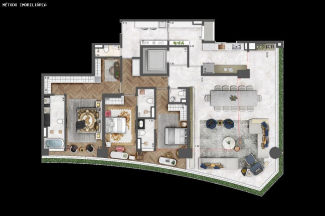 Imagem Imóvel com 3 Quartos à Venda, 151 m² em Moema - São Paulo