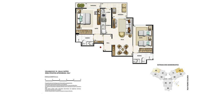 Imagem Apartamento com 2 Quartos à Venda, 67 m² em Jacarepagua - Rio De Janeiro