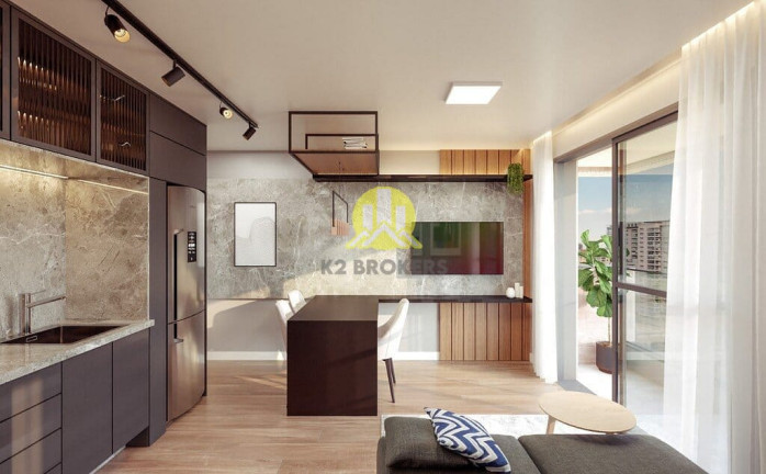 Imagem Apartamento com 1 Quarto à Venda, 37 m² em Batel - Curitiba