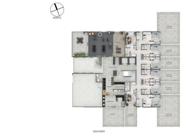 Imagem Apartamento com 2 Quartos à Venda, 48 m² em Alto Da Glória - Curitiba Imagem Apartamento com 2 Quartos à Venda, 48 m² em Alto Da Glória - Curitiba