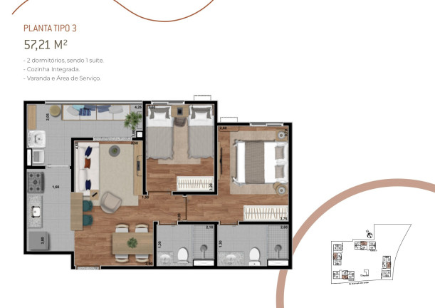 Imagem Imóvel com 2 Quartos à Venda, 57 m² em Terras De Santa Martha - Bonfim Paulista - Ribeirão Preto Imagem Imóvel com 2 Quartos à Venda, 57 m² em Terras De Santa Martha - Bonfim Paulista - Ribeirão Preto