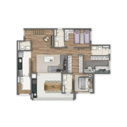 Imagem Apartamento com 2 Quartos à Venda, 67 m² em Tatuapé - São Paulo