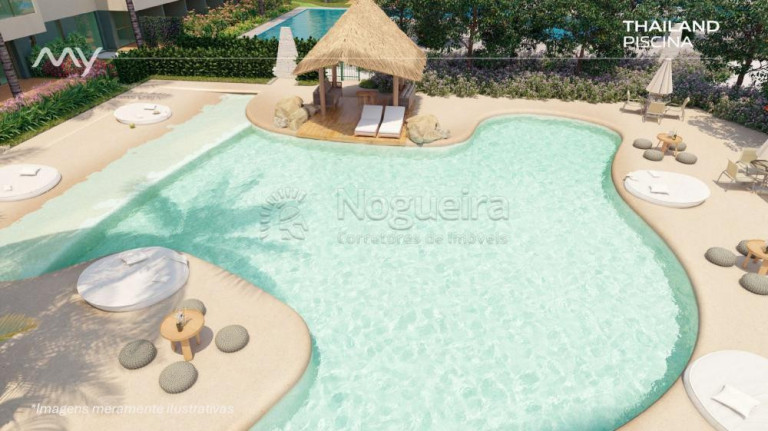 Imagem Flat com 1 Quarto à Venda, 26 m² em Praia De Muro Alto - Ipojuca