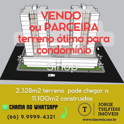 Terreno à Venda, 2.328 m² em Residencial Florença - Sinop