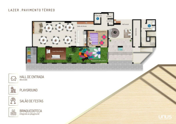 Imagem Cobertura com 3 Quartos à Venda, 236 m² em Kobrasol - São José