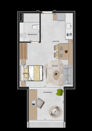 Imagem Imóvel com 1 Quarto à Venda, 122 m² em Ipanema - Rio De Janeiro