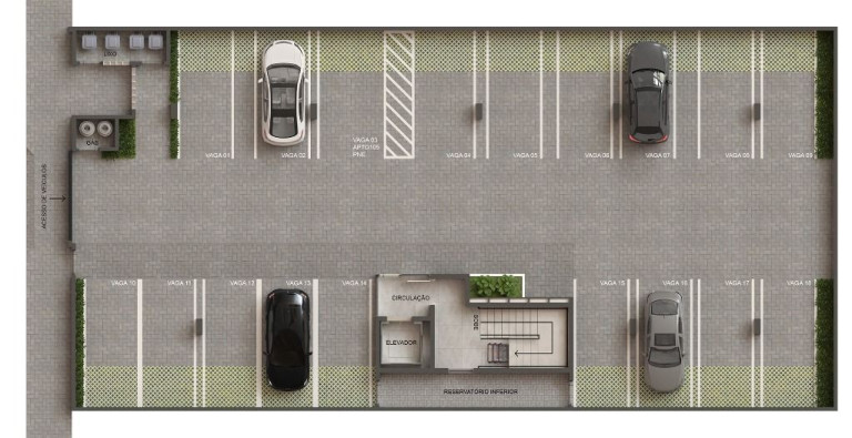 Imagem Studio com 1 Quarto à Venda, 23 m² em Intermares - Cabedelo