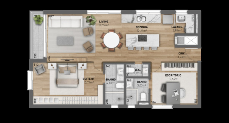 Imagem Apartamento com 2 Quartos à Venda, 81 m² em Auxiliadora - Porto Alegre Imagem Apartamento com 2 Quartos à Venda, 81 m² em Auxiliadora - Porto Alegre