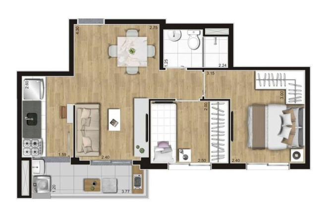 Imagem Apartamento com 2 Quartos à Venda, 42 m² em Itaquera - São Paulo Imagem Apartamento com 2 Quartos à Venda, 42 m² em Itaquera - São Paulo