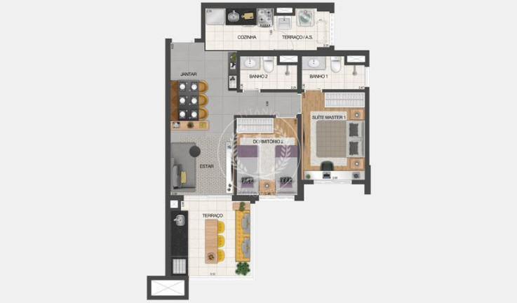 Imagem Apartamento com 3 Quartos à Venda, 67 m² em Jardim Prudência - São Paulo