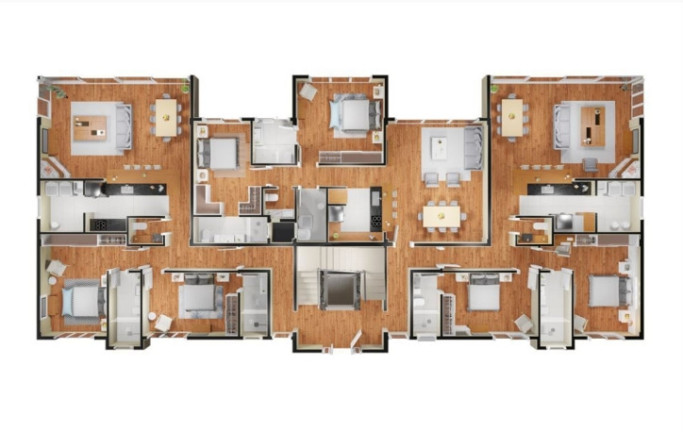 Imagem Apartamento com 2 Quartos à Venda, 136 m² em Jardim Bela Vista - Gramado