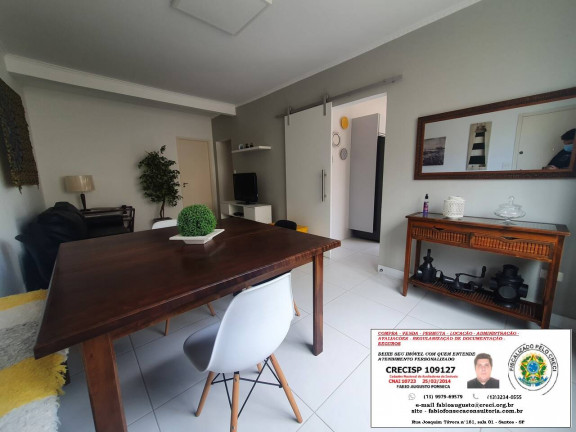 Imagem Apartamento com 2 Quartos à Venda, 75 m² em Gonzaga - Santos