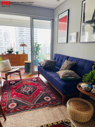 Imagem Apartamento com 1 Quarto à Venda, 48 m² em Brooklin - São Paulo Imagem Apartamento com 1 Quarto à Venda, 48 m² em Brooklin - São Paulo