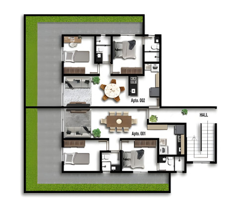 Imagem Apartamento com 2 Quartos à Venda, 49 m² em Estados - João Pessoa Imagem Apartamento com 2 Quartos à Venda, 49 m² em Estados - João Pessoa