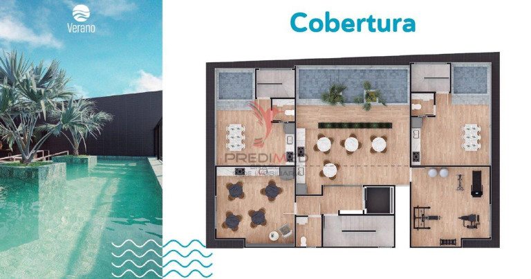 Apartamento com 2 Quartos à Venda, 56 m² em Bessa - João Pessoa