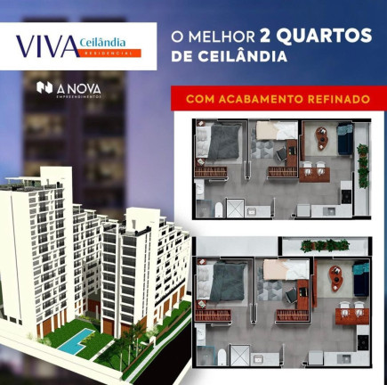 Imagem Cobertura com 2 Quartos à Venda, 82 m² em Ceilândia Norte (ceilândia) - Brasília Imagem Cobertura com 2 Quartos à Venda, 82 m² em Ceilândia Norte (ceilândia) - Brasília