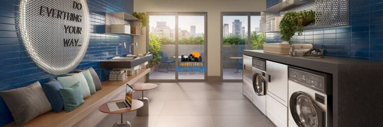 Imagem Apartamento com 1 Quarto à Venda, em Moema - São Paulo Imagem Apartamento com 1 Quarto à Venda, em Moema - São Paulo