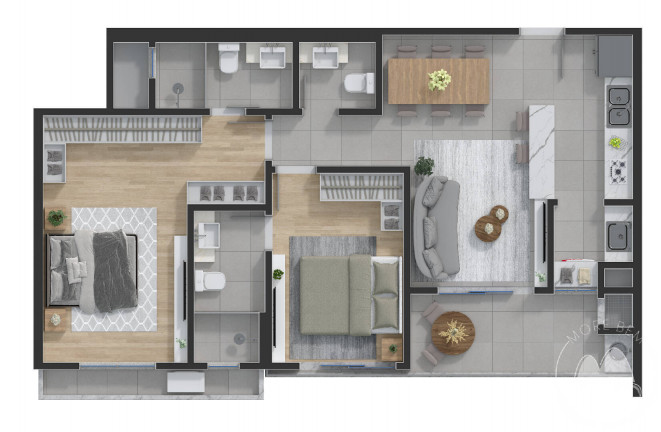 Imagem Apartamento com 2 Quartos à Venda, 80 m² em Balneário Perequê - Porto Belo Imagem Apartamento com 2 Quartos à Venda, 80 m² em Balneário Perequê - Porto Belo