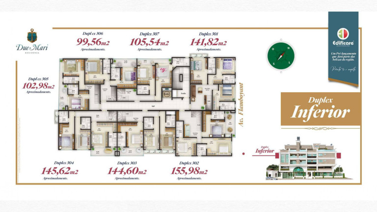 Imagem Apartamento com 3 Quartos à Venda, 141 m² em Mariscal - Bombinhas Imagem Apartamento com 3 Quartos à Venda, 141 m² em Mariscal - Bombinhas