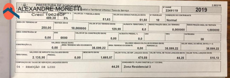 Imagem Terreno à Venda, 250 m² em Cajuru Do Sul - Sorocaba
