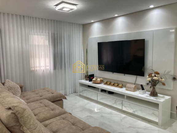 Apartamento com 3 Quartos à Venda, 122 m² em Jardim - Santo André