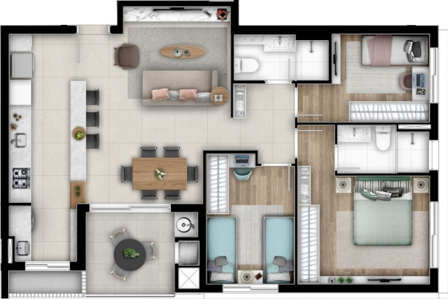 Imagem Apartamento com 3 Quartos à Venda, 147 m² em Cabral - Curitiba Imagem Apartamento com 3 Quartos à Venda, 147 m² em Cabral - Curitiba