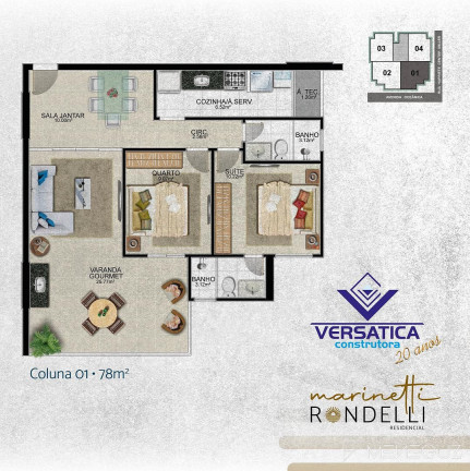 Imagem Apartamento com 2 Quartos à Venda, 73 m² em Praia Do Morro - Guarapari Imagem Apartamento com 2 Quartos à Venda, 73 m² em Praia Do Morro - Guarapari