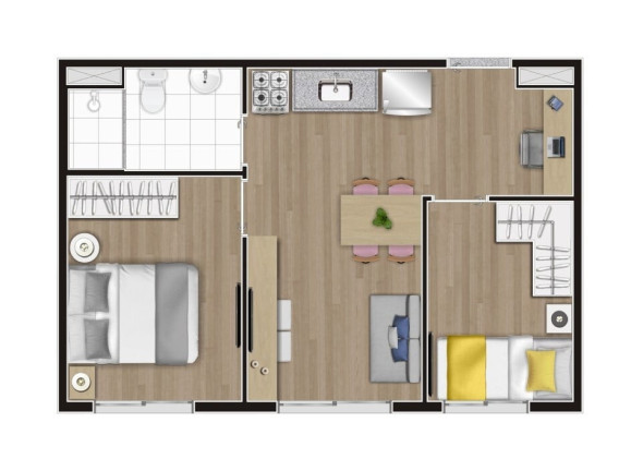Imagem Apartamento com 1 Quarto à Venda, 24 m² em Campos Elíseos - São Paulo