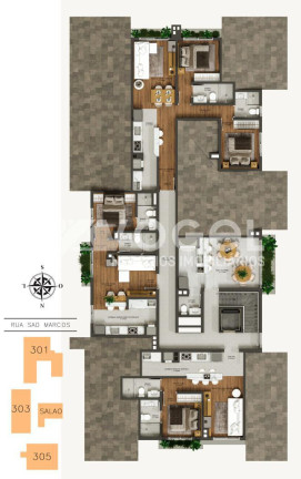 Imagem Apartamento com 1 Quarto à Venda, 49 m² em Carniel - Gramado Imagem Apartamento com 1 Quarto à Venda, 49 m² em Carniel - Gramado