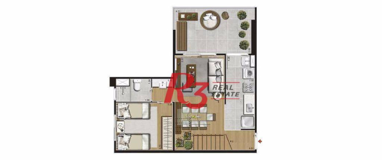 Imagem Apartamento com 2 Quartos à Venda ou Locação, 66 m² em José Menino - Santos Imagem Apartamento com 2 Quartos à Venda ou Locação, 66 m² em José Menino - Santos
