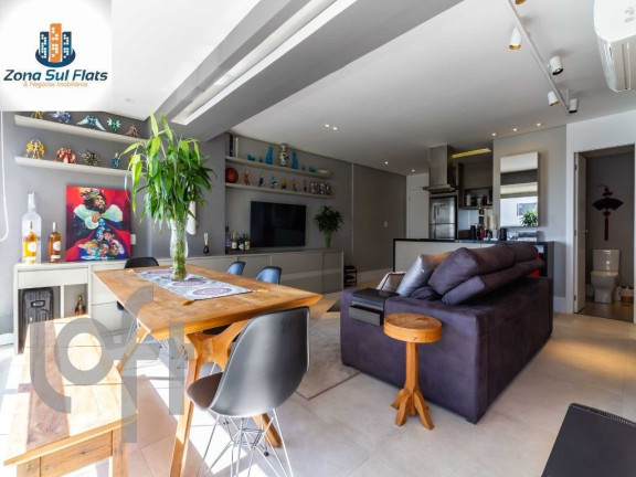 Imagem Apartamento com 1 Quarto à Venda, 63 m² em Brooklin Paulista - São Paulo Imagem Apartamento com 1 Quarto à Venda, 63 m² em Brooklin Paulista - São Paulo