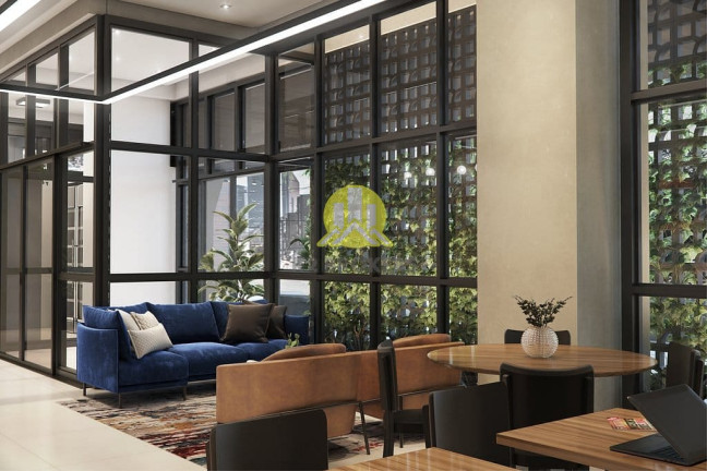 Studio com 1 Quarto à Venda, 24 m² em Centro - Curitiba