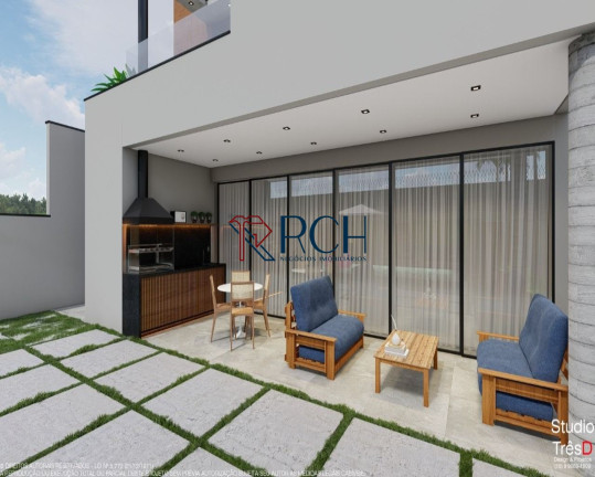 Imagem Sobrado com 3 Quartos à Venda, 264 m² em Alphaville Nova Esplanada - Votorantim