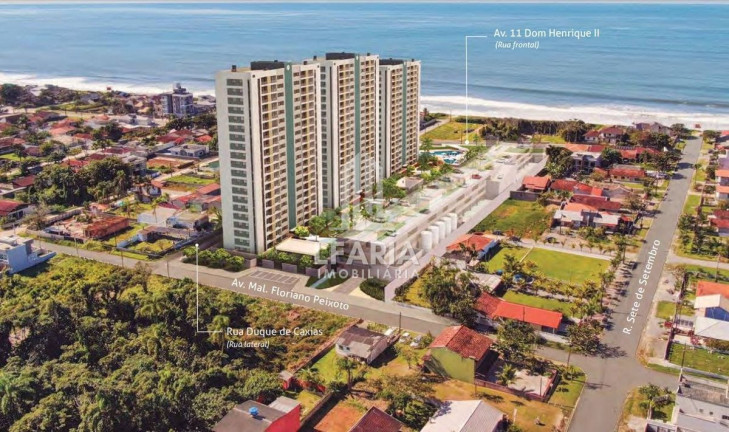 Imagem Apartamento com 2 Quartos à Venda, 53 m² em Barra Do Sai - Itapoá