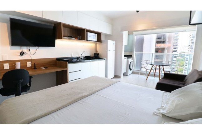 Studio com 1 Quarto à Venda, 35 m² em Moema - São Paulo