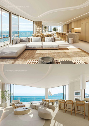 Imagem Apartamento com 3 Quartos para Alugar, 189 m² em Praia Brava - Itajaí