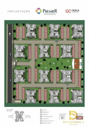 Imagem Apartamento com 3 Quartos à Venda, 69 m² em Cristo Rei - Içara