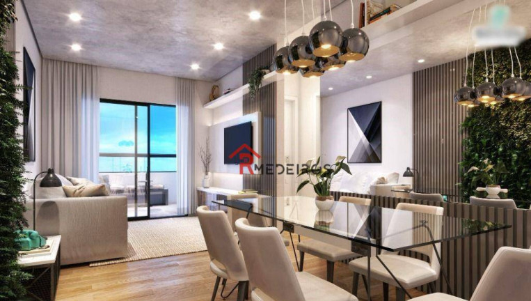 Apartamento com 2 Quartos à Venda, 83 m² em Boqueirão - Praia Grande