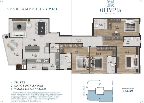 Imagem Apartamento com 4 Quartos à Venda, 163 m² em Centro - Balneário Camboriú