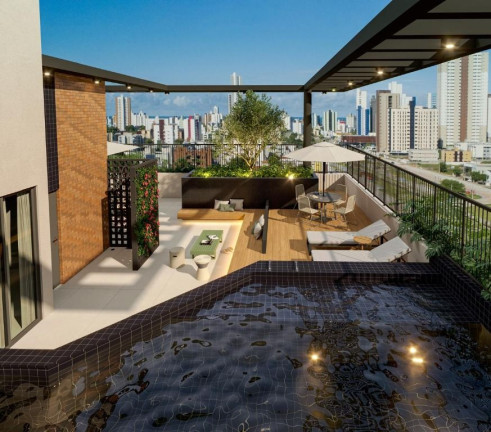Imagem Apartamento com 2 Quartos à Venda, 56 m² em Aeroclube - João Pessoa