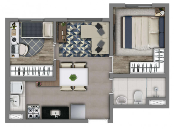 Imagem Apartamento com 2 Quartos à Venda, 34 m² em Vila Guilherme - São Paulo