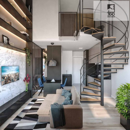 Imagem Apartamento com 1 Quarto à Venda, 40 m² em Tingui - Curitiba Imagem Apartamento com 1 Quarto à Venda, 40 m² em Tingui - Curitiba
