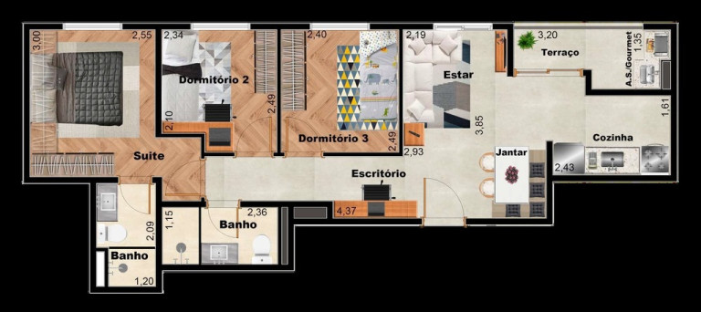 Imagem Apartamento com 2 Quartos à Venda, 41 m² em Vila Ré - São Paulo Imagem Apartamento com 2 Quartos à Venda, 41 m² em Vila Ré - São Paulo