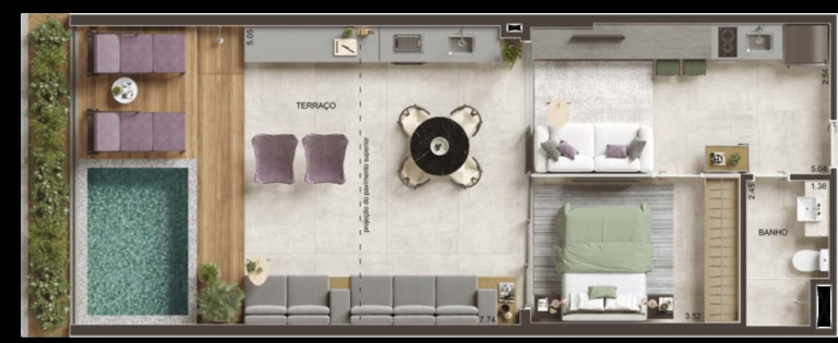 Imagem Imóvel com 1 Quarto à Venda, 45 m² em Copacabana - Rio De Janeiro